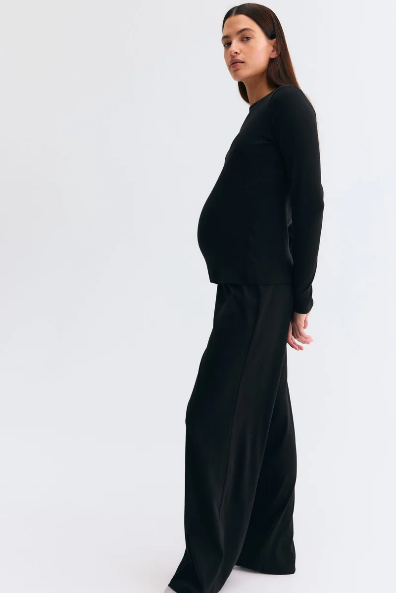 H&M  MAMA Pointelle jersey pyjamas for Women | Best Price UAE